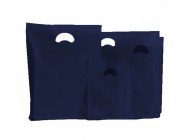 Navy Carrier Bags (Varigauge) Premium Quality - 1 Size 
